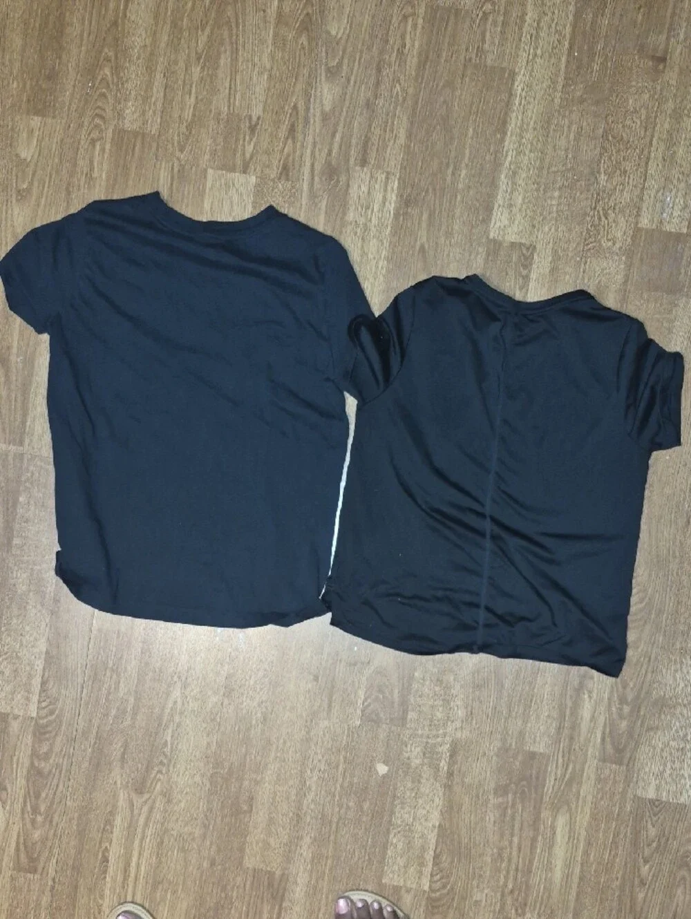 Nike Black Short Sleeve Kids' Tees Both Size L